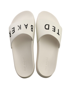 Ted Baker MFD-AULY Men Slide Sandals in White