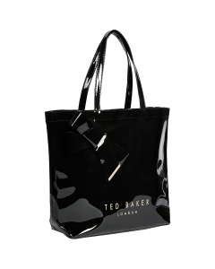 Ted Baker NICON KNOT BOW LARGE ICON Shoulder Bag in Black