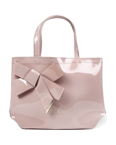 Ted Baker NIKICON KNOT BOW SMALL ICON Shoulder Bag in Pink