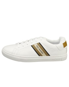 Ted Baker TRILOBW Men Casual Trainers in White Gold