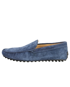 TOD'S GOMMINO Men Loafer Shoes in Jeans Blue