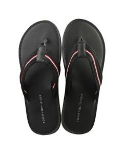 Tommy Hilfiger BEACH SANDAL Men Flip Flop Sandals in Black