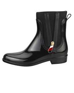 Tommy Hilfiger CORPORATE ZIPPER RAINBOOT Women Ankle Boots in Black