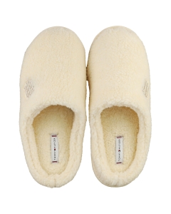 Tommy Hilfiger MONOGRAM SHINY HOME Women Slippers Shoes in Shaved Lemon Ice