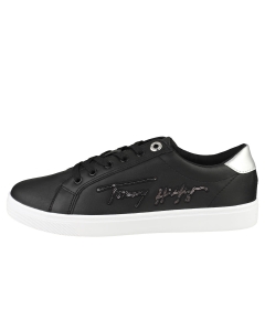 Tommy Hilfiger SIGNATURE ESSENTIAL CUPSOLE Women Fashion Trainers in Black