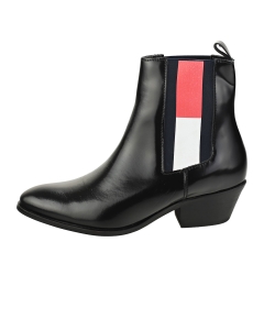 Tommy Jeans CORPORATE COWBOY BOOT Women Fashion Boots in Black