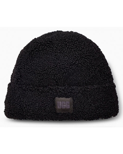 UGG SHERPA CUFF BEANIE Hat in Black