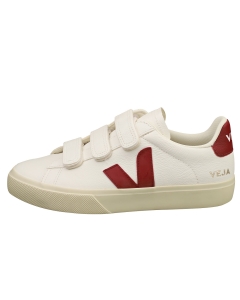 VEJA RECIFE LOGO CHROMEFREE Women Casual Trainers in White Red