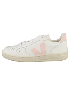 VEJA V-10 Men Casual Trainers in White Pink