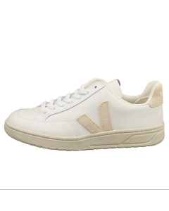 VEJA V-12 Women Casual Trainers in White Sable