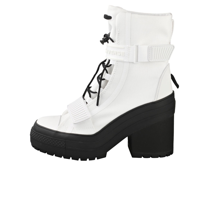 Converse CHUCK TAYLOR ALL STAR GR82 Women Wedge Boots in White Black