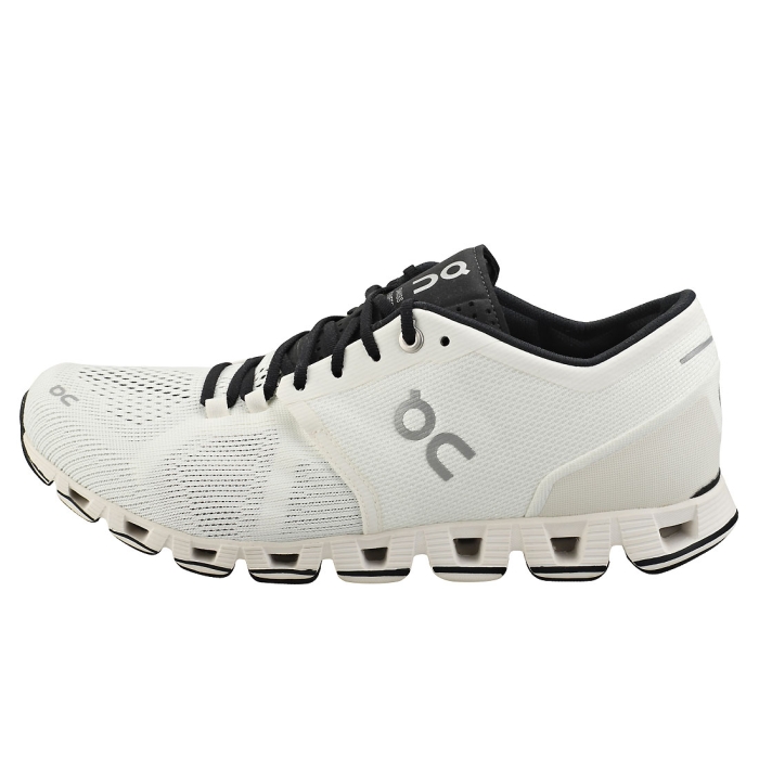 On Running CLOUD X Men Running Trainers in White Black