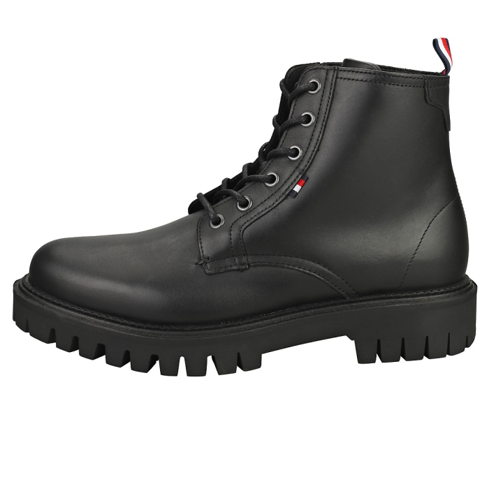 tommy hilfiger chunky dress boot