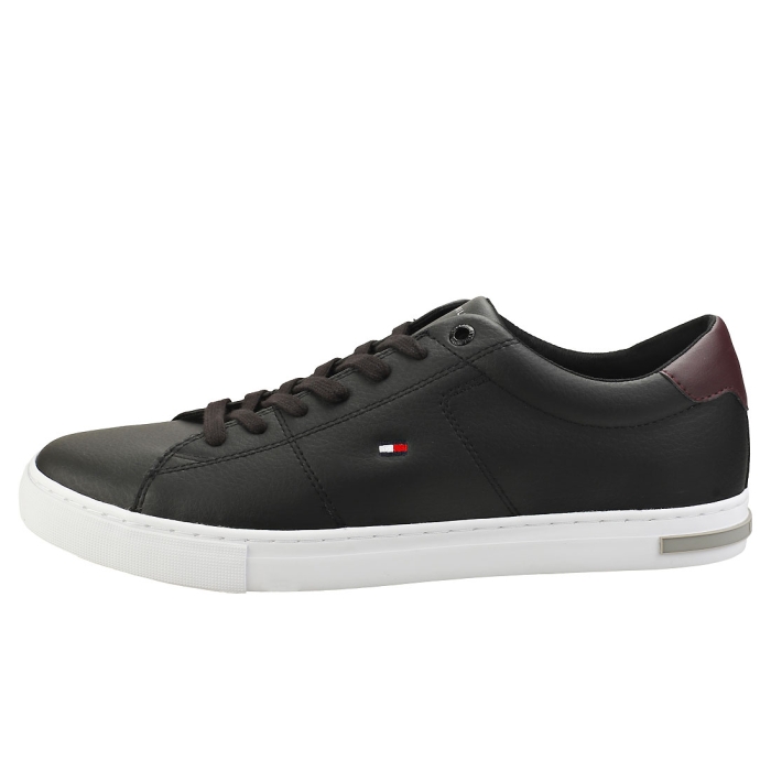 Tommy Hilfiger ESSENTIAL DETAIL VULC Men Casual Trainers in Black